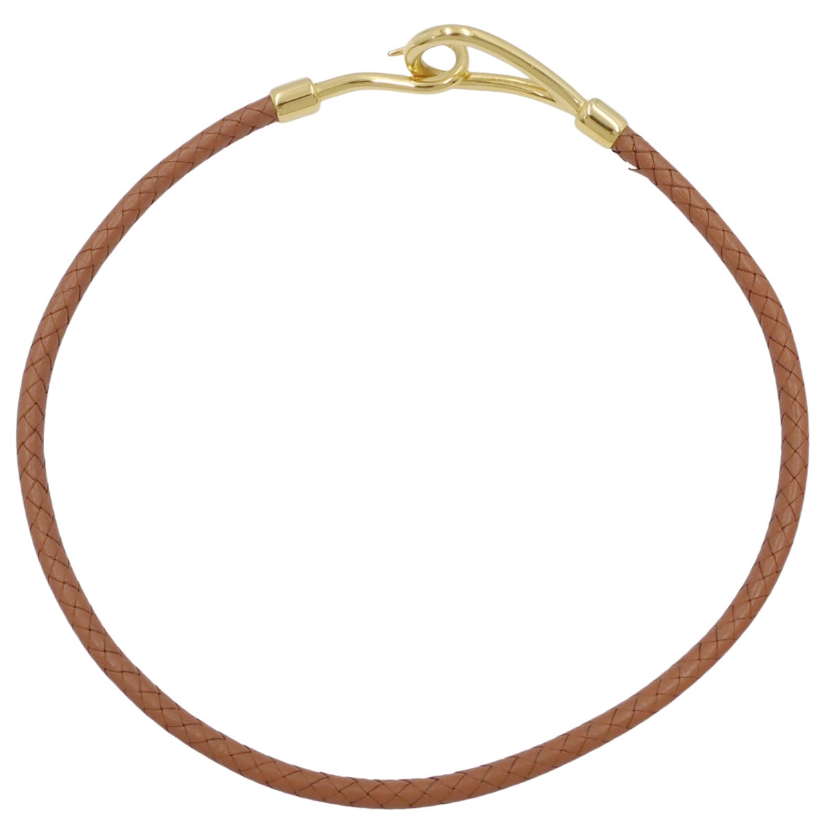 皮革和金属材质的超大号颈链（GP）