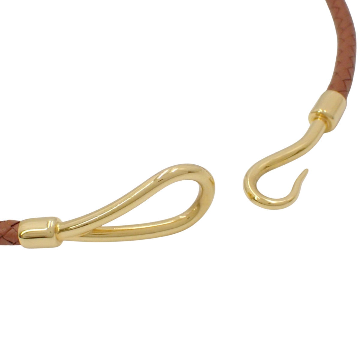 皮革和金属材质的超大号颈链（GP）