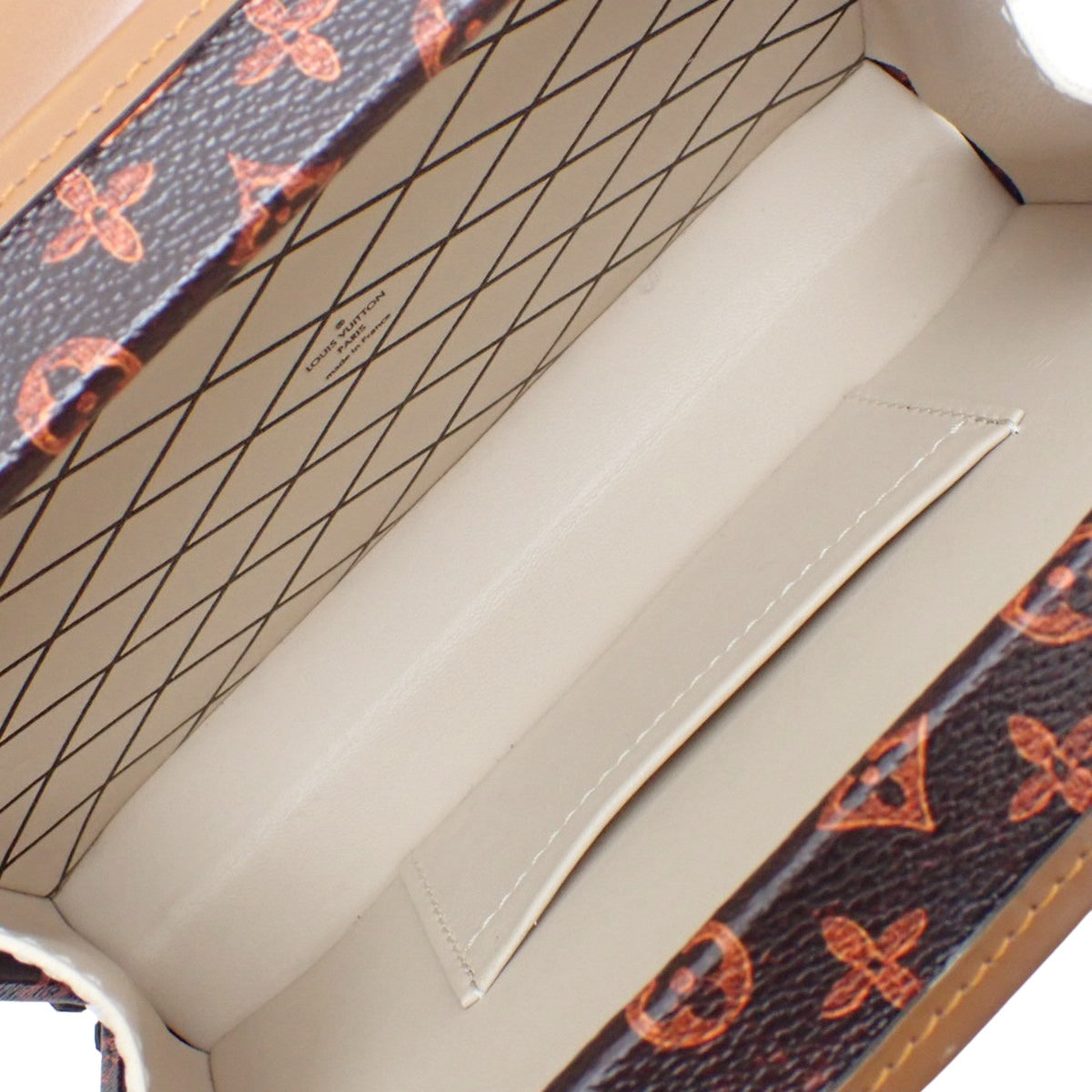 トランスフォームド・モノグラム キャットグラム プティット・マル ブラウン オレンジ M44407