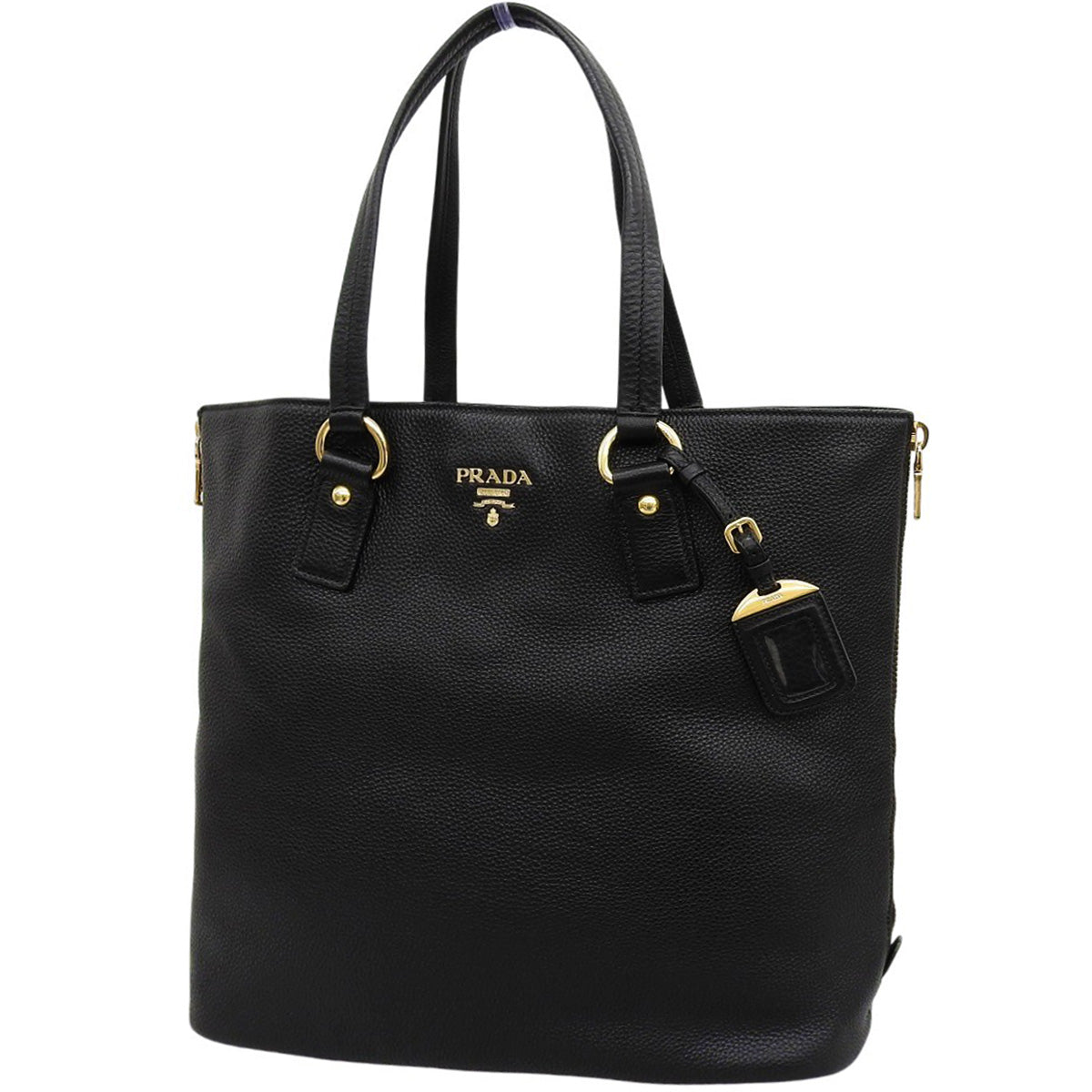 侧拉链手提包 皮革 NERO BN2419