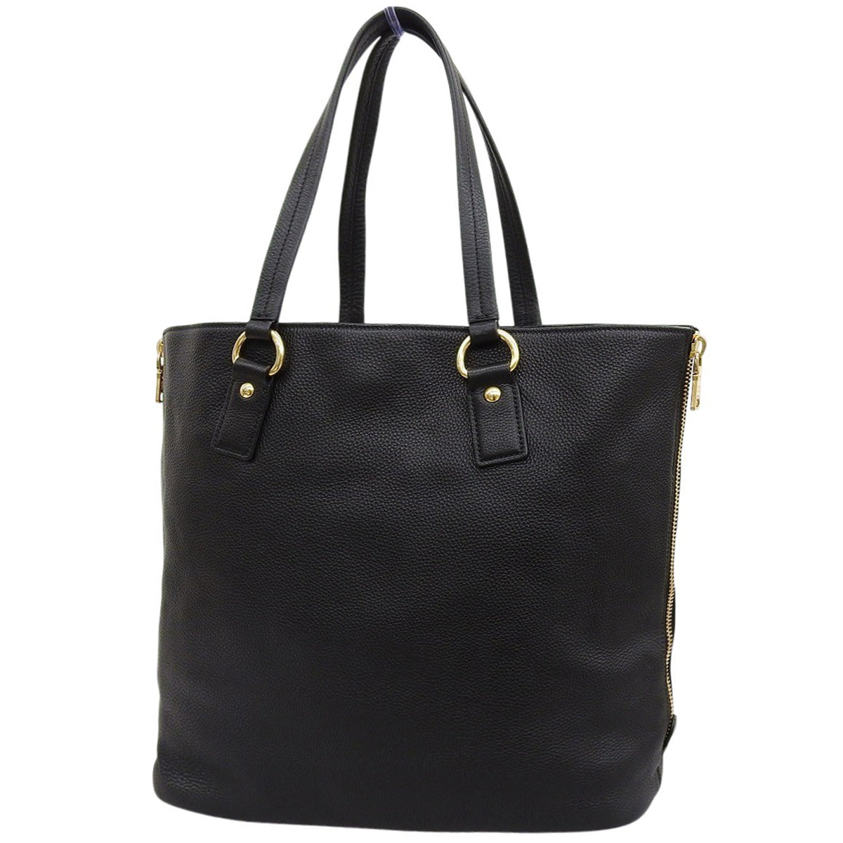 サイドファスナー トートバッグ レザー NERO ネロ BN2419