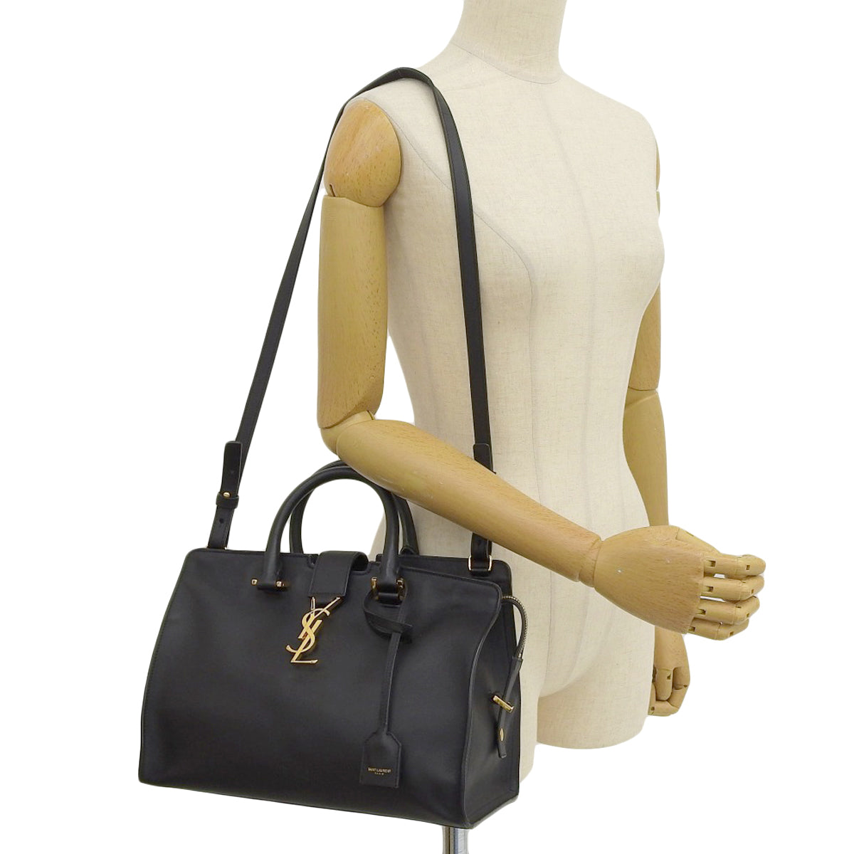 Baby Cabas 小牛皮黑色 394461