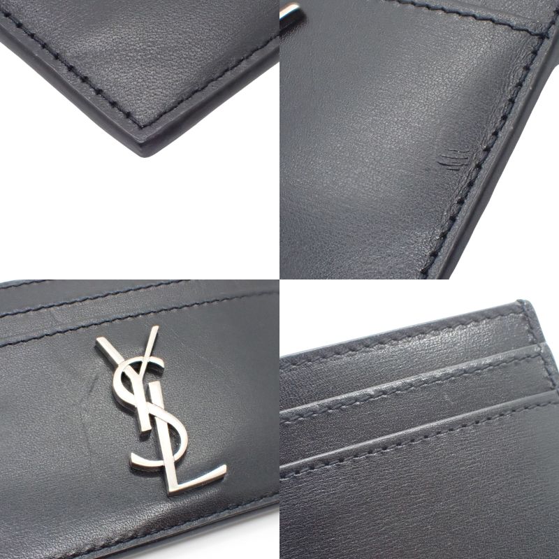 黑色皮革卡包 485631