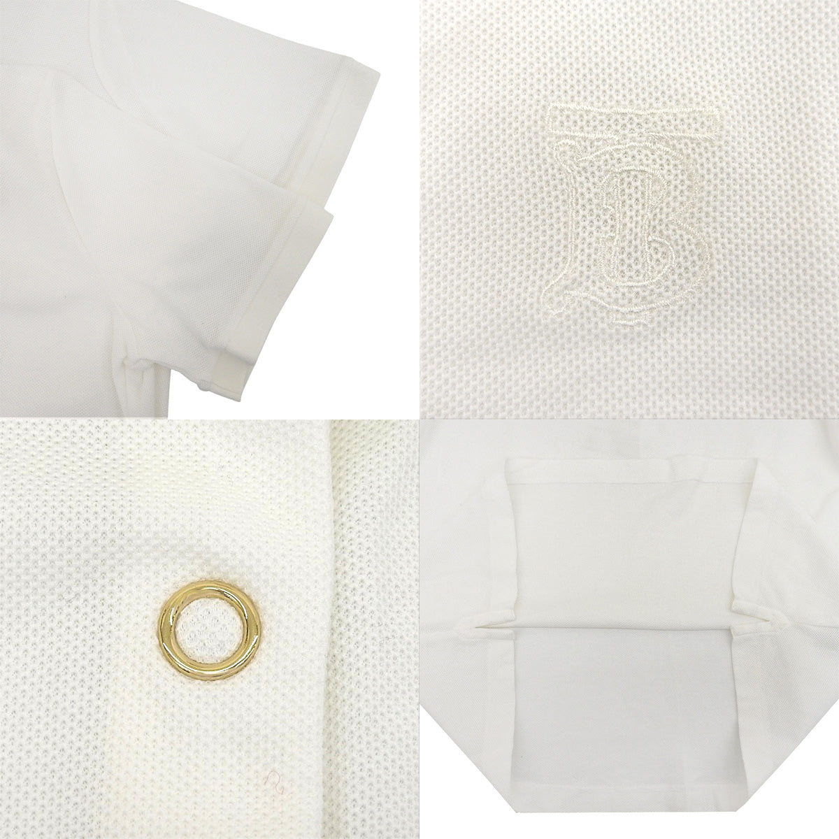 TB标志polo衫，中号，短袖