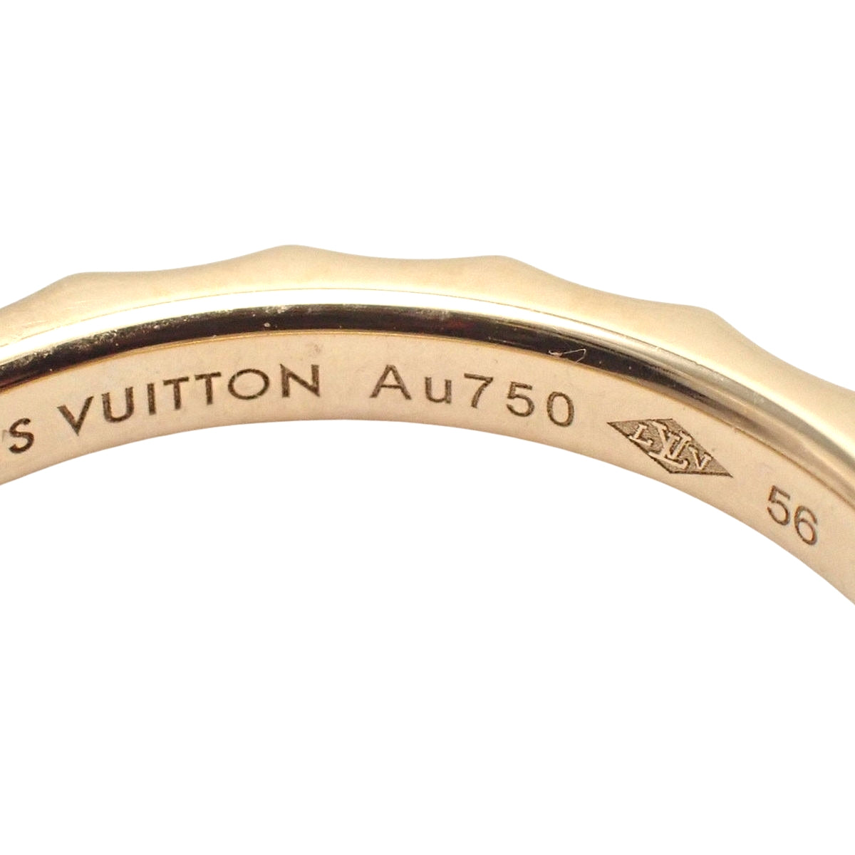 结婚戒指 Monogram Infini 黄18K金 56号 4.2克