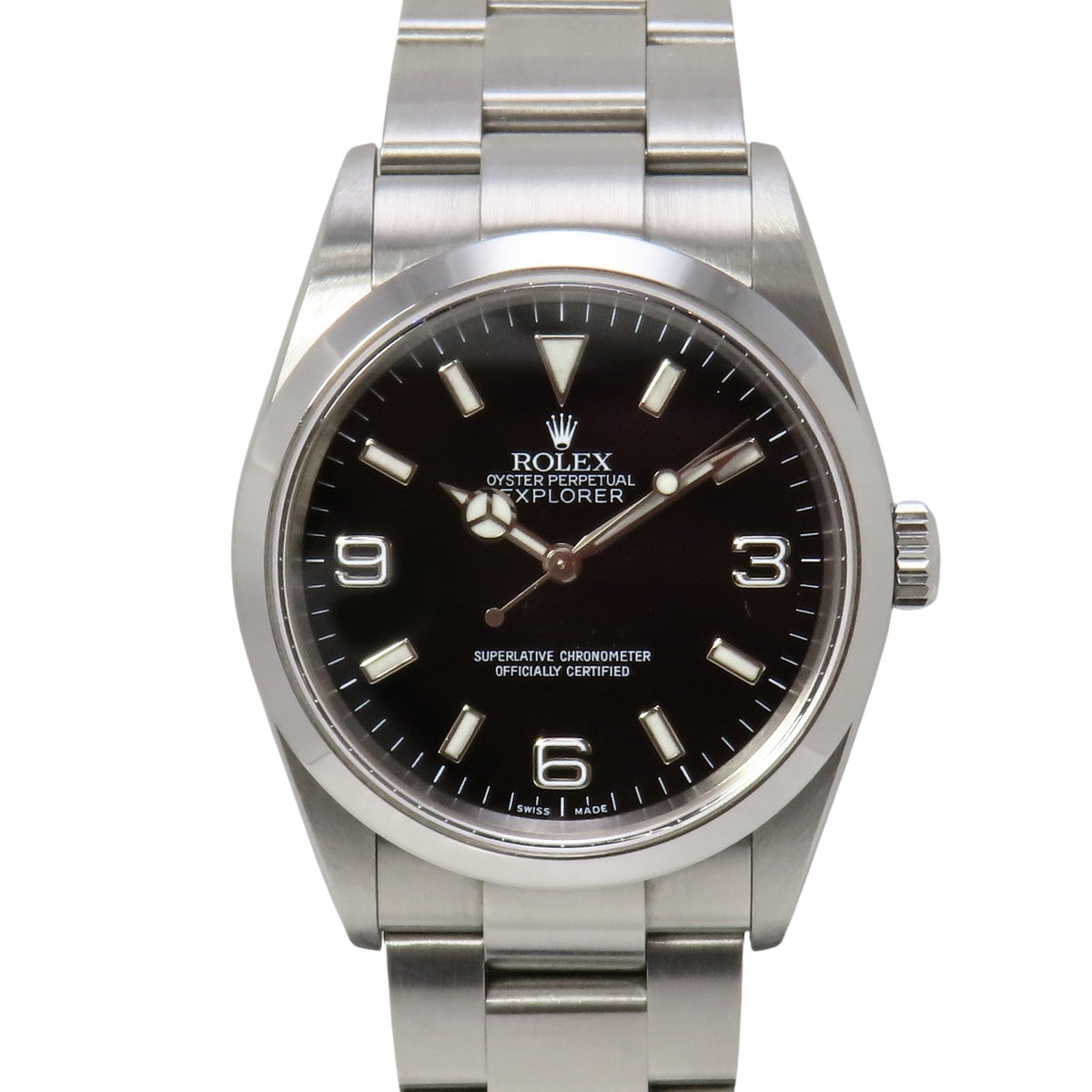 Explorer I 114270 SS F 黑色自动男士腕表