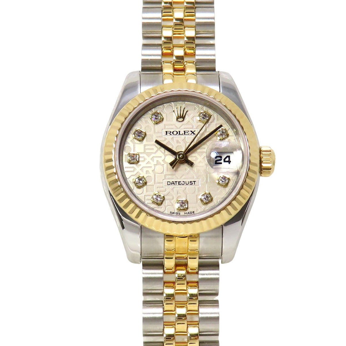 Datejust 179173G YG/SS F-series Computer Dial 10PD Automatic Ladies