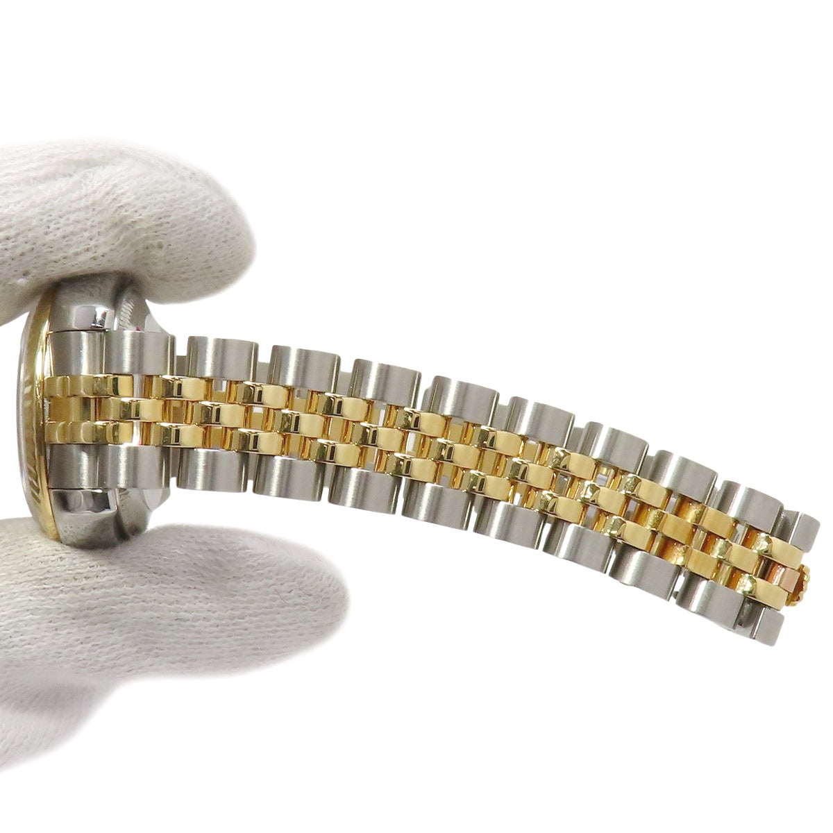 デイトジャスト 179173 YG/SS F番 コンピューター文字盤 10PD 自動巻き レディース