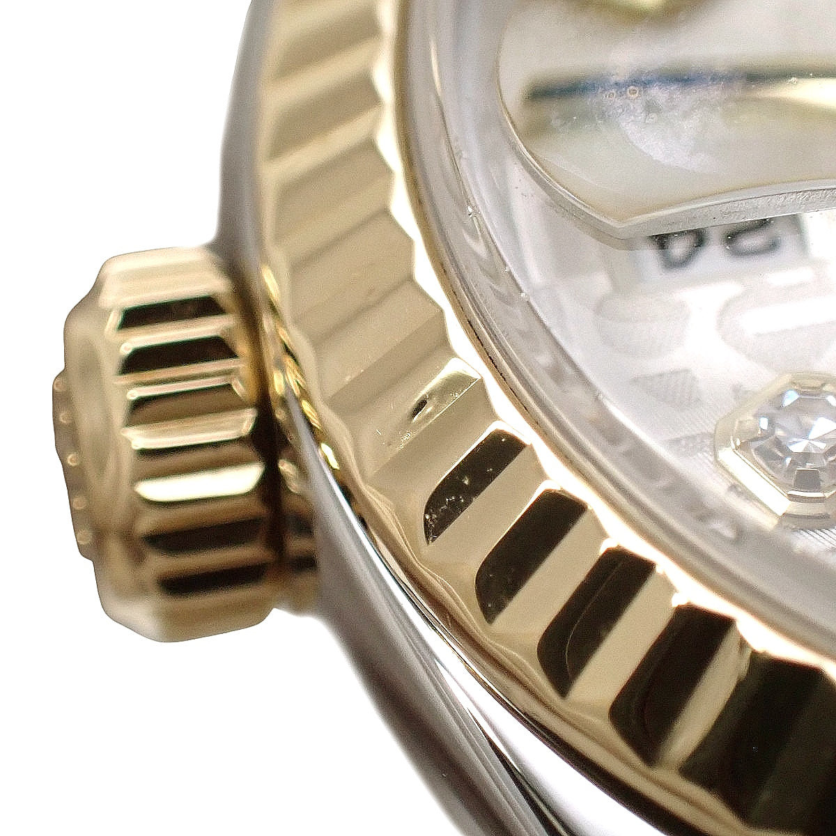 デイトジャスト 179173 YG/SS F番 コンピューター文字盤 10PD 自動巻き レディース