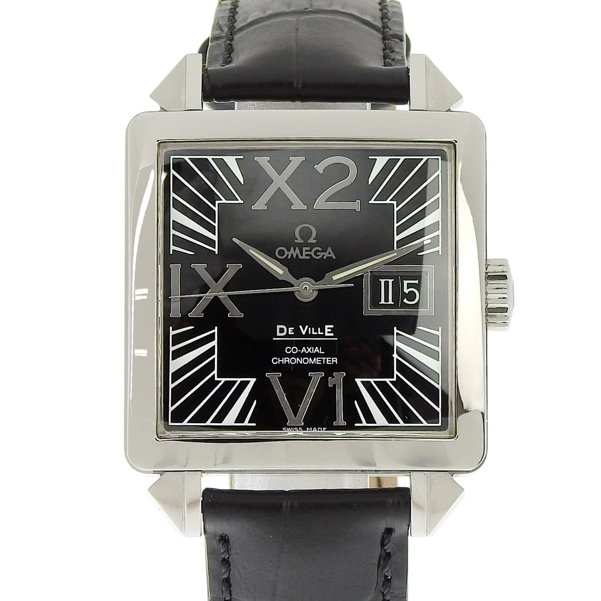 德维尔 7813.50.31 SS 黑色自动男士腕表