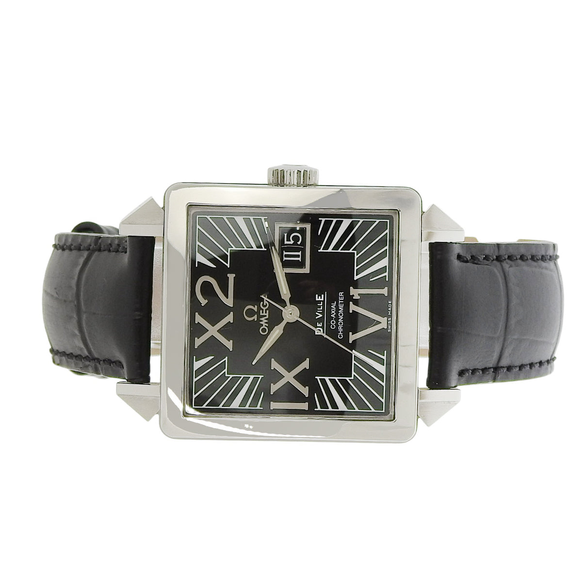 德维尔 7813.50.31 SS 黑色自动男士腕表