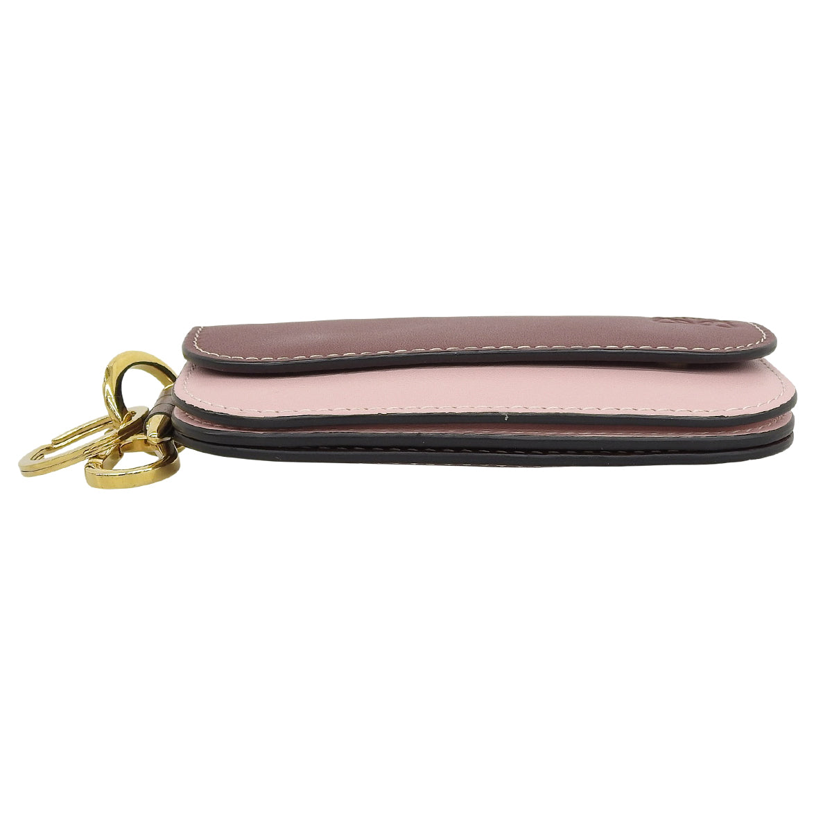 Gate Mini Wallet Leather Bordeaux Pink 113.54BU57