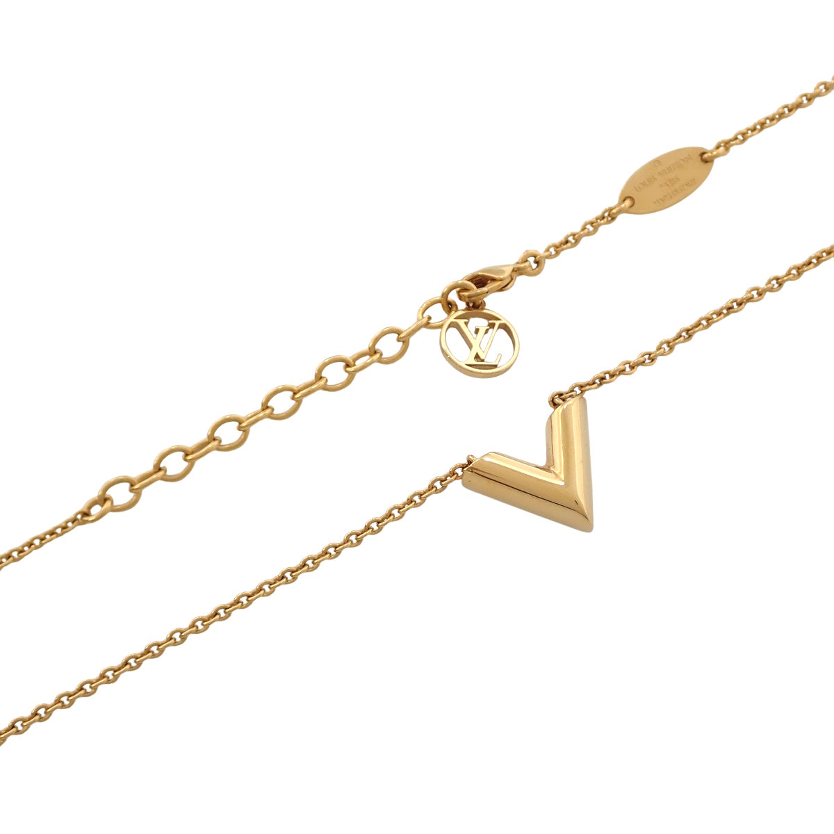 项链 Essential V 金属 (GP)