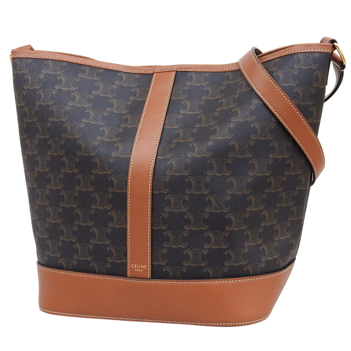 ミディアム バケット カーフ トリオンフキャンバス タン 191132CAS.04LU