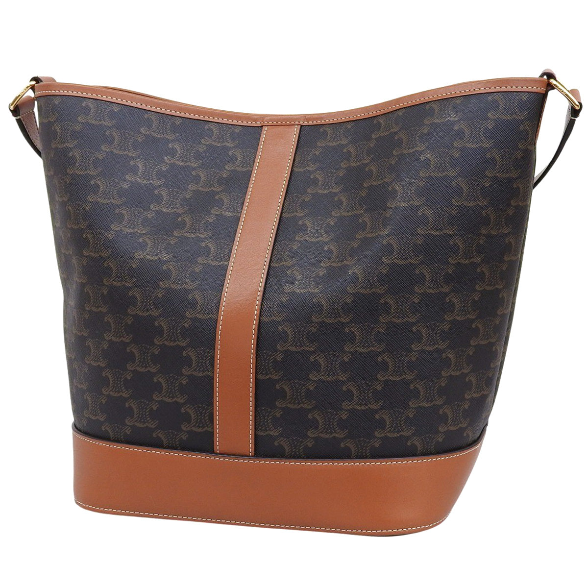 ミディアム バケット カーフ トリオンフキャンバス タン 191132CAS.04LU