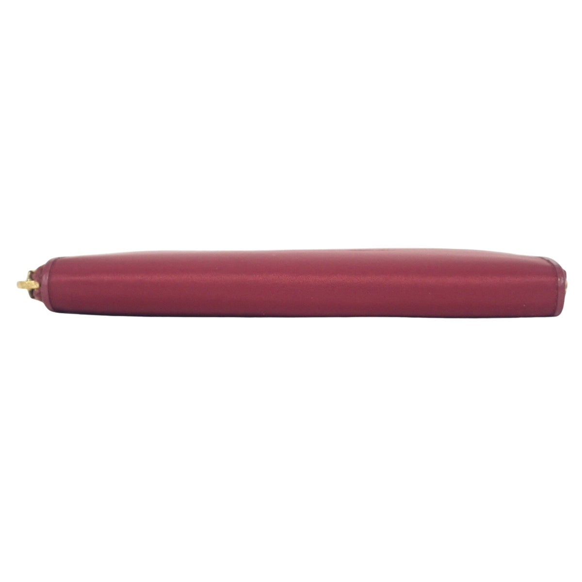 Round zipper long wallet nylon TESSUTO Bordeaux