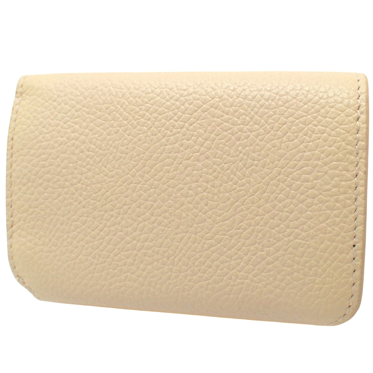 粒面小牛皮迷你钱包，沙米色，593813