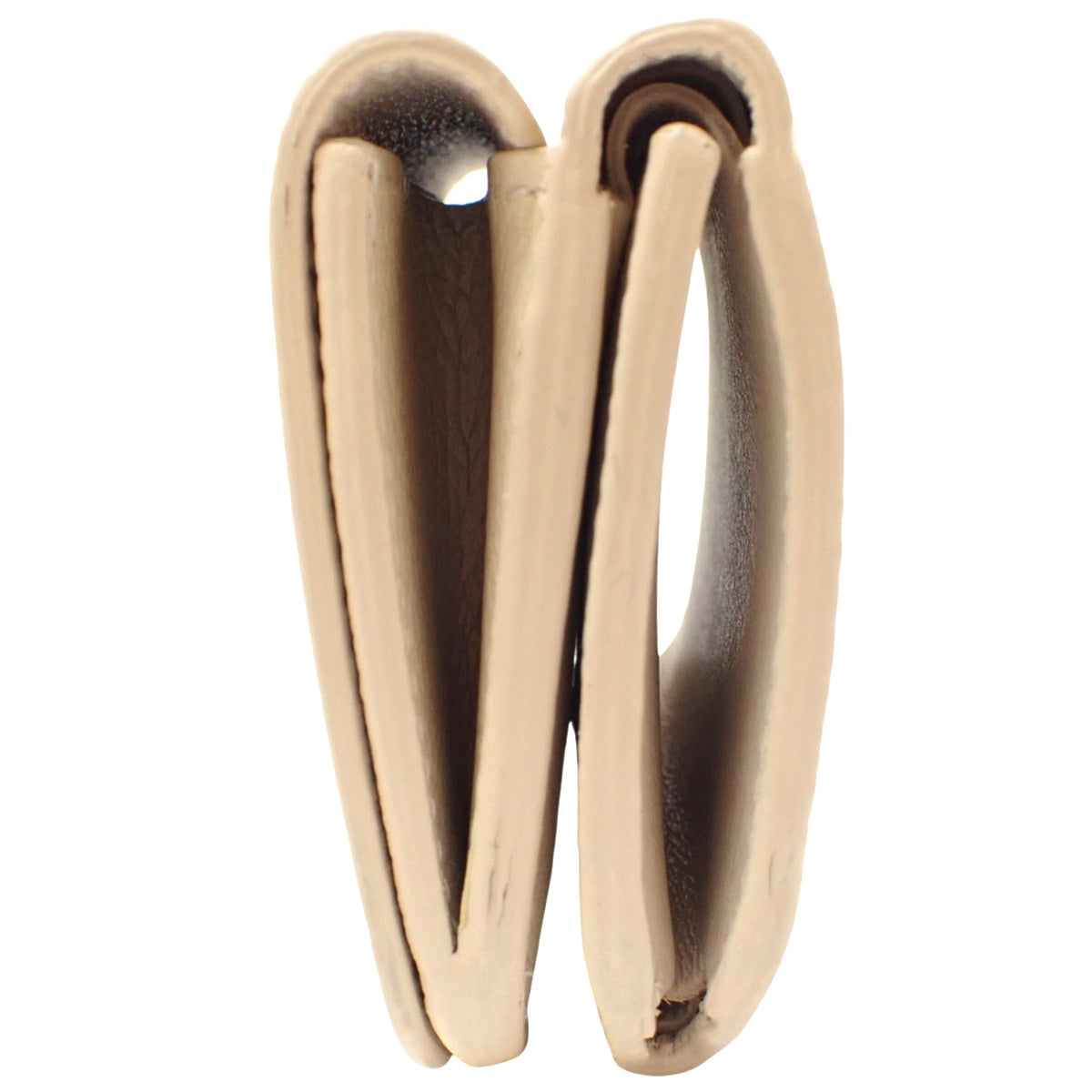 粒面小牛皮迷你钱包，沙米色，593813