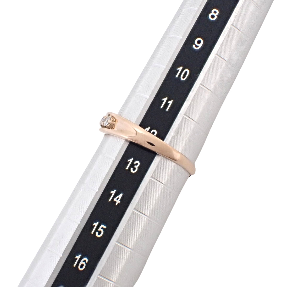 Diamond Ring D0.25 Pink Gold K18PG Size 12 (US 6) 2.0g