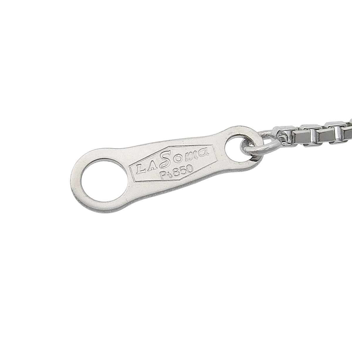 サファイア ペンダント S0.85/D0.17 プラチナ Pt900 Pt850 6.5g