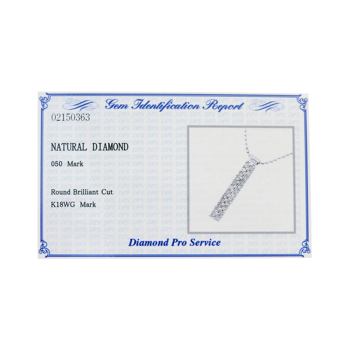 ダイヤ ネックレス D0.5 ホワイトゴールド K18WG 2.3g