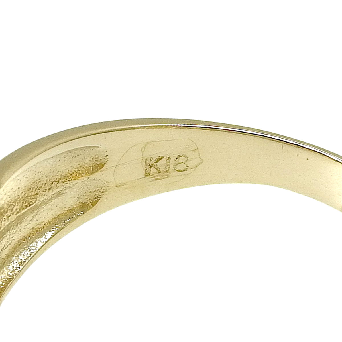 Diamond ring D1.00 Yellow gold K18YG 3.7g
