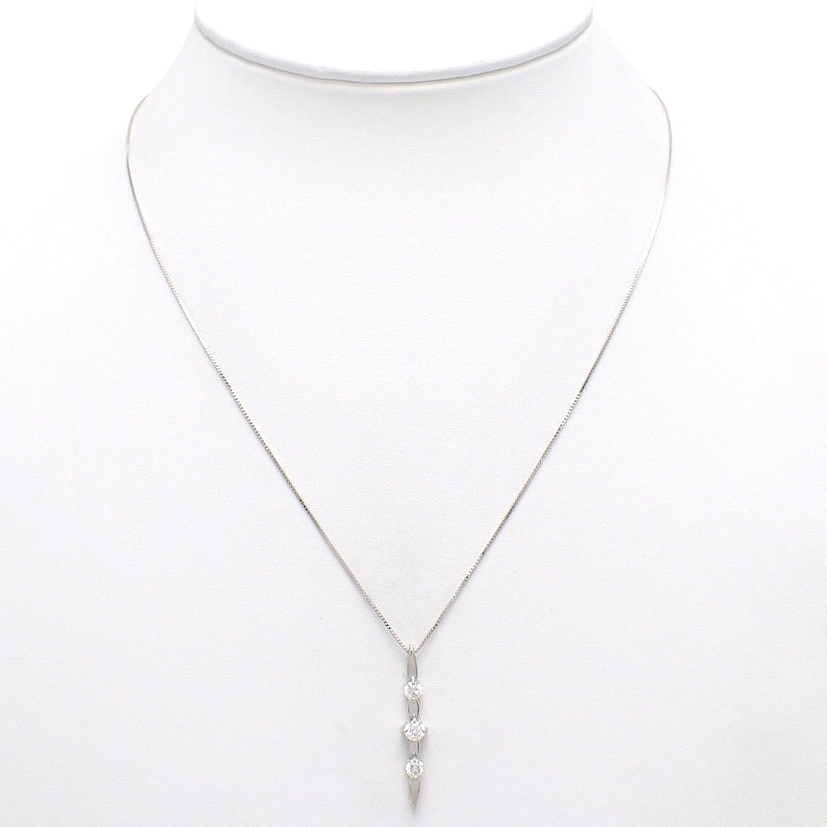 ダイヤモンド 2WAY ネックレス D0.507 プラチナ Pt850 Pt900 3.7g