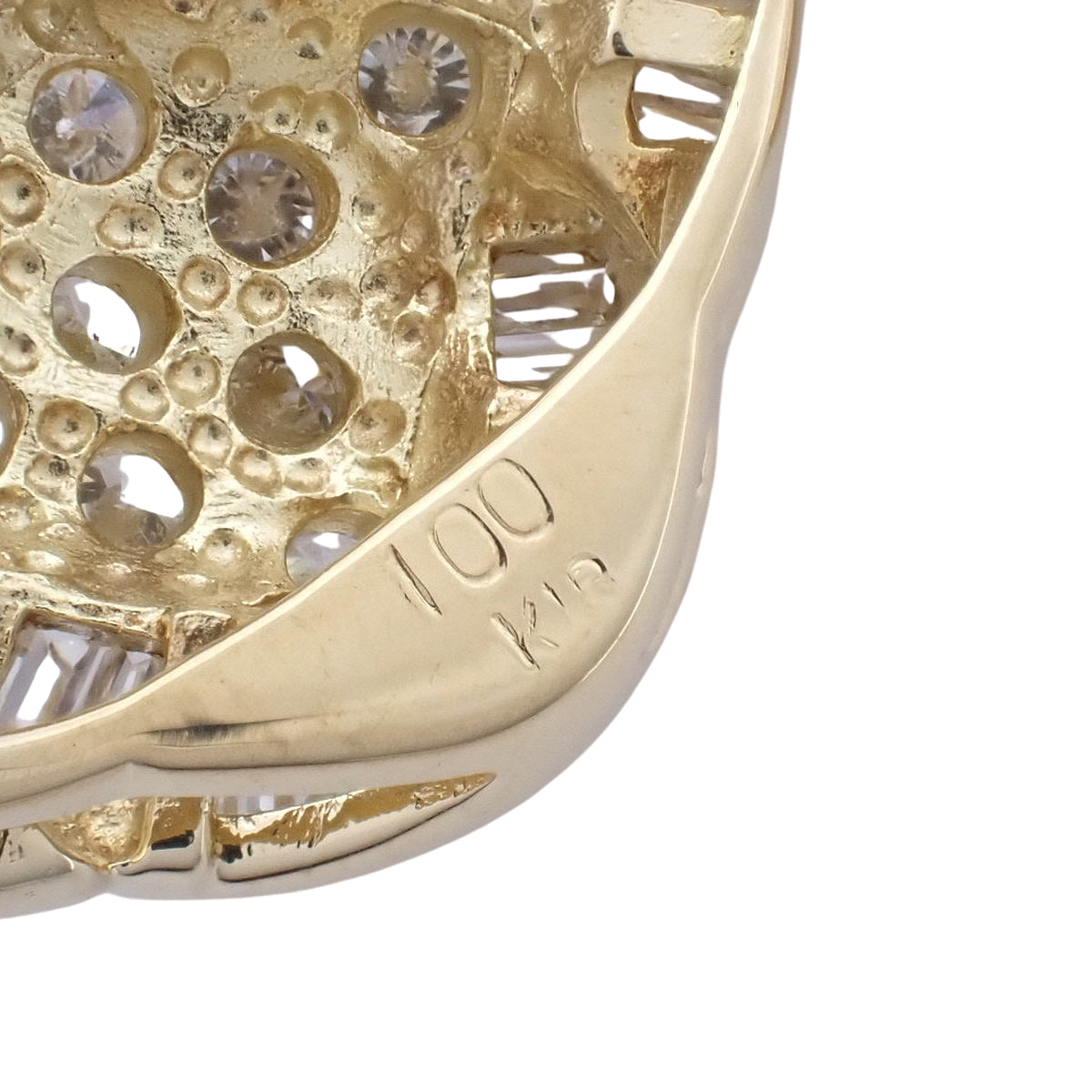 Diamond Necklace D1.00 Yellow Gold K18YG 8.9g