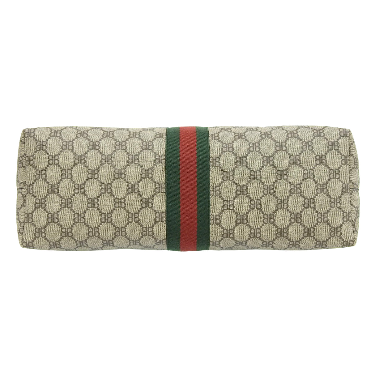 トートバッグ PVC レザー ベージュ ブラウン 680125