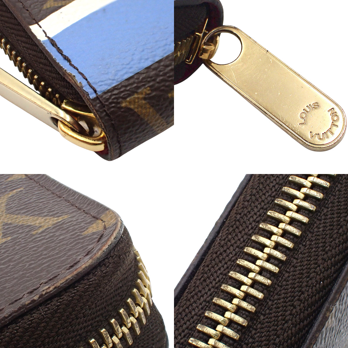 Monogram Zippy 钱包 棕色 M63379 2018 假日限量版