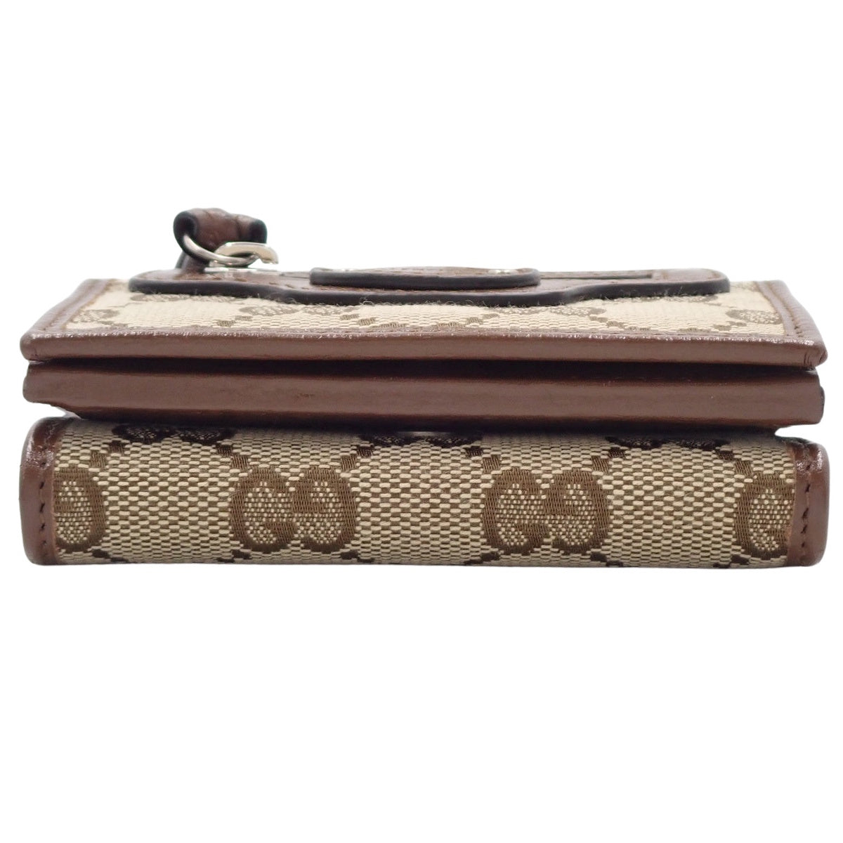 GG Canvas The Hacker Project Neo Classic Wallet Beige Brown 681708 Balenciaga Collaboration