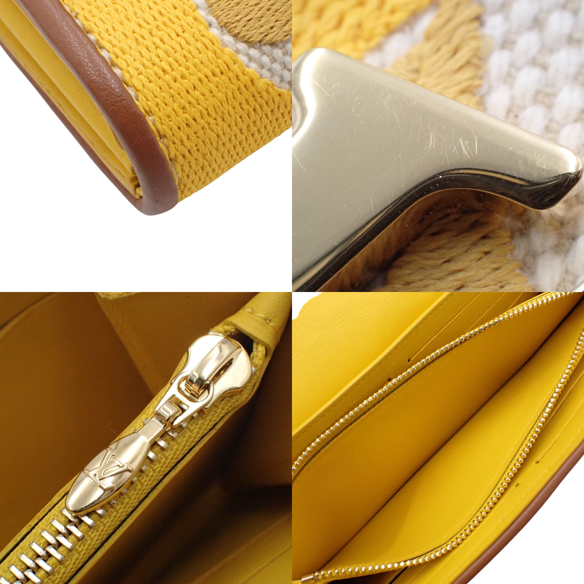 Monogram Capucines 帆布和皮革 Jaune M80416