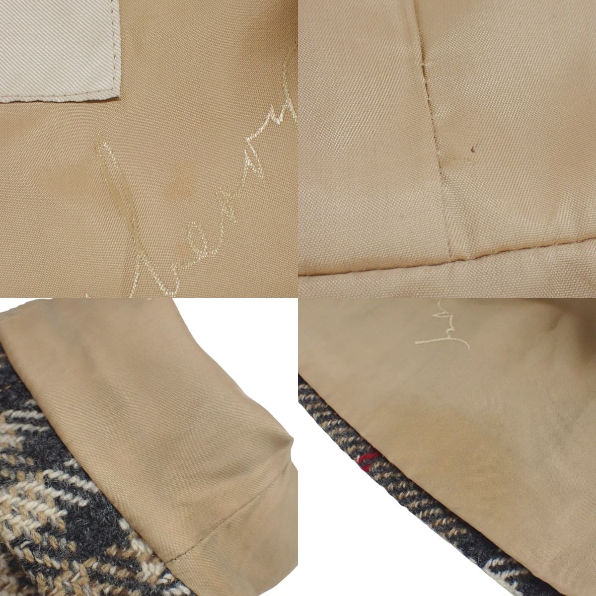 ノバチェック コート 38