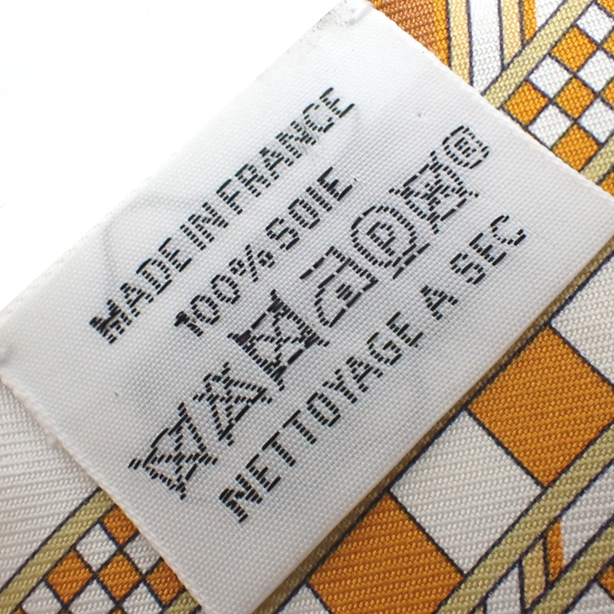 Brides et Gris Gris Bridle and Charm Twilly 丝绸棕白色