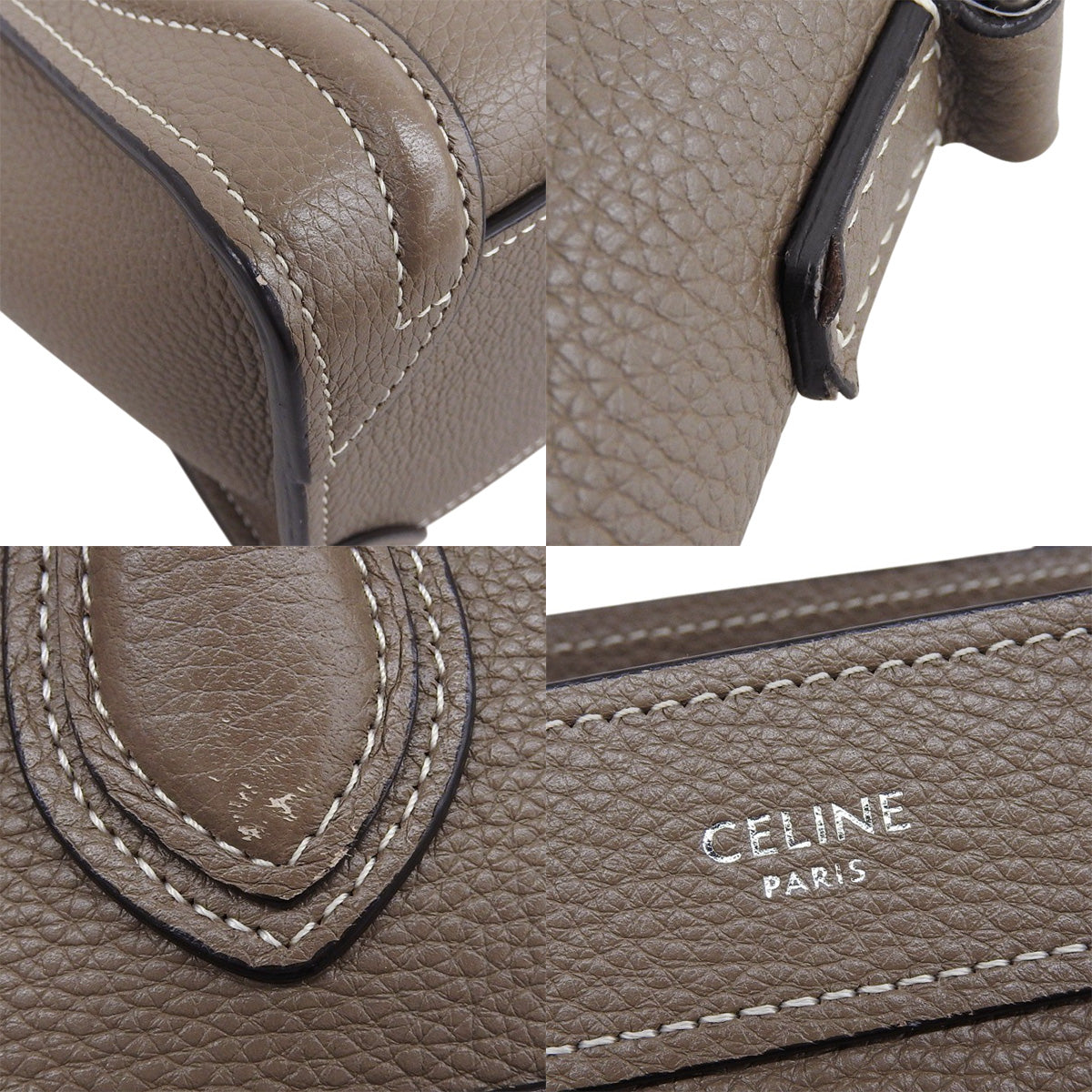 ラゲージ ナノショッパー ドラムドカーフスキン スリ 189243DRU.09SO