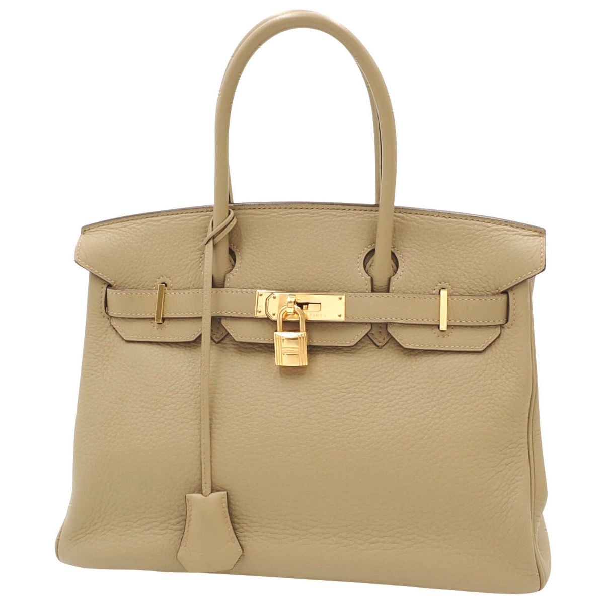 バーキン30 トリヨンクレマンス プシエール ゴールド金具 □L刻印