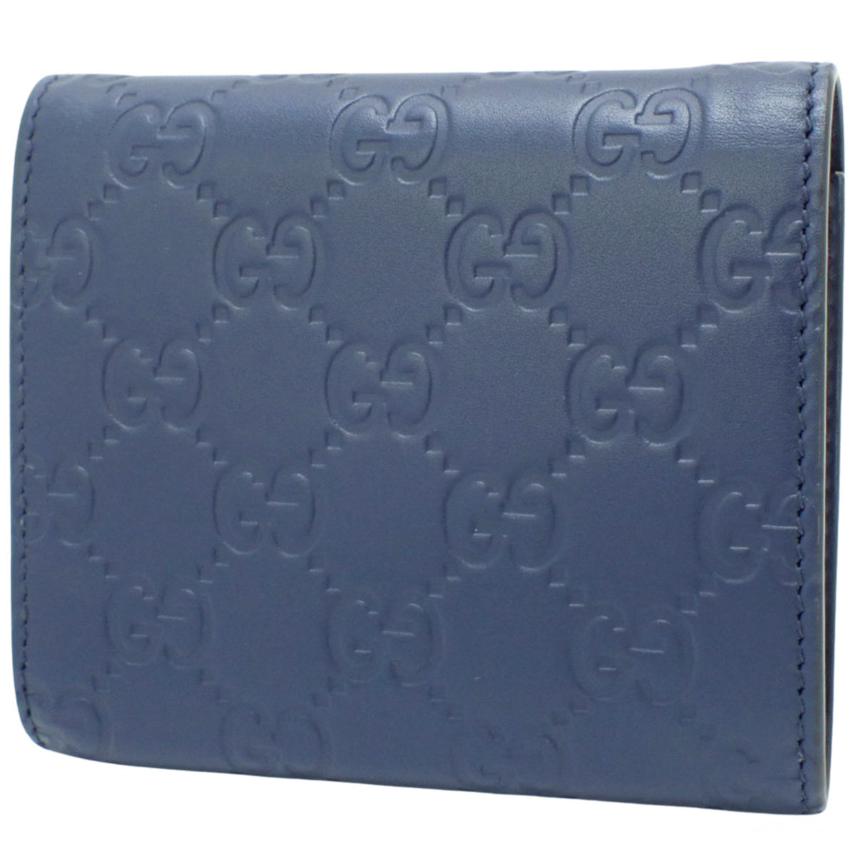 Guccissima 迷你钱包 海军蓝 453155