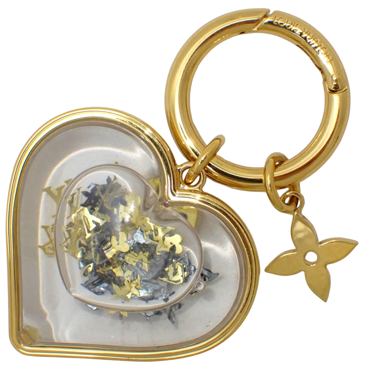 ポルト クレ I LV U キーホルダー メタル(GP) ゴールド M00559