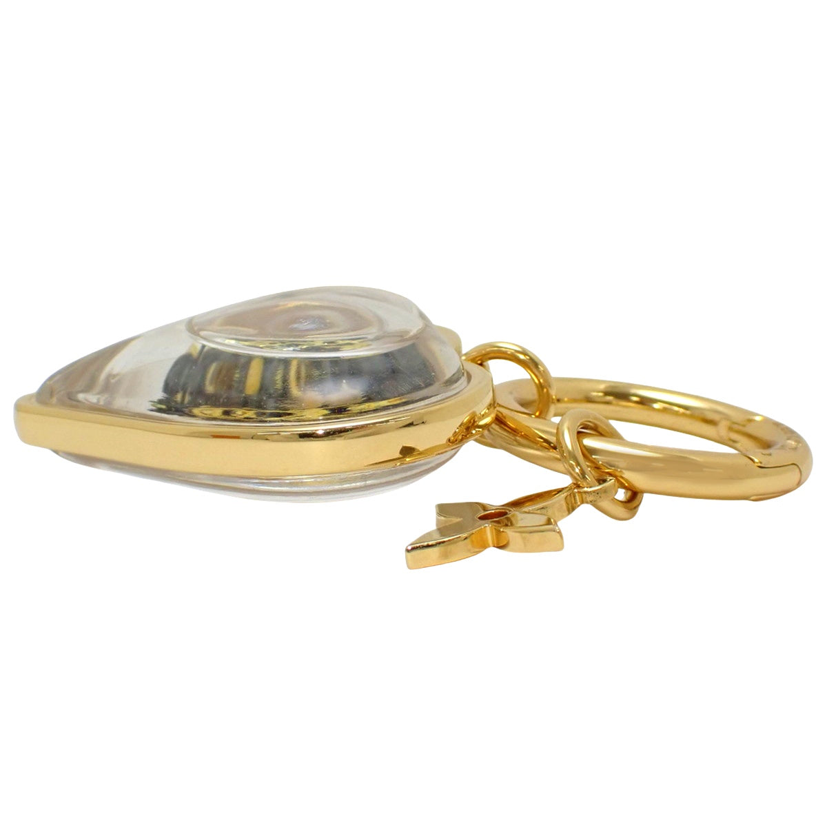 Porte Cle I LV U 钥匙扣 金属 (GP) 金色 M00559