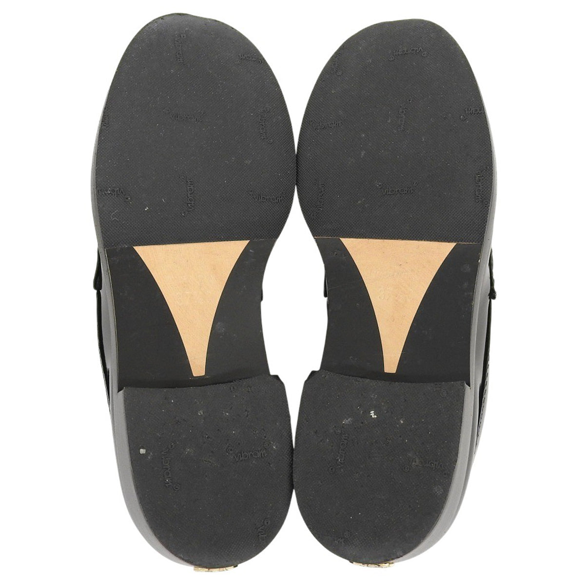 Coco Mark Chain Logo Loafers Size 37 1/2C