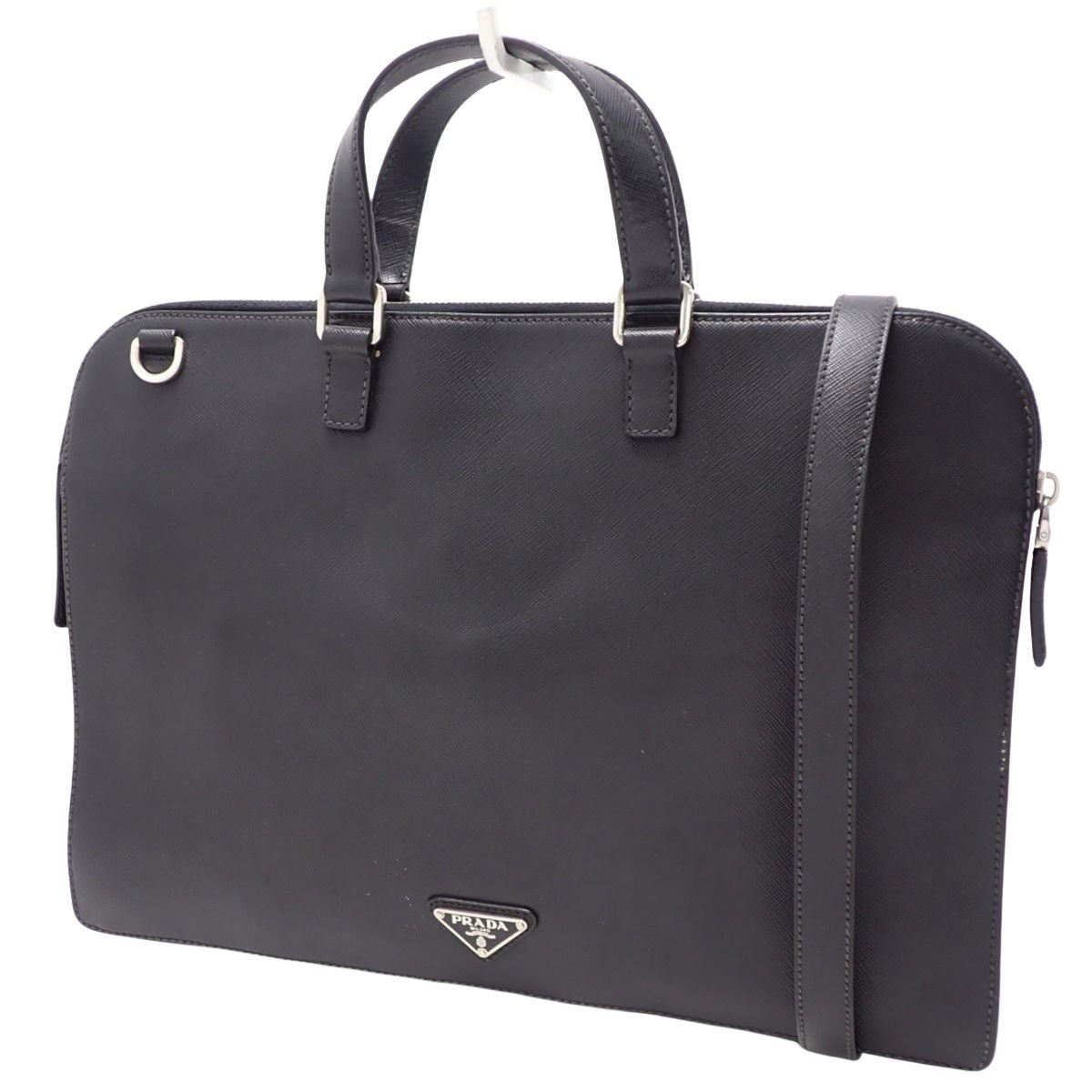 ビジネスバッグ サフィアーノレザー ブラック