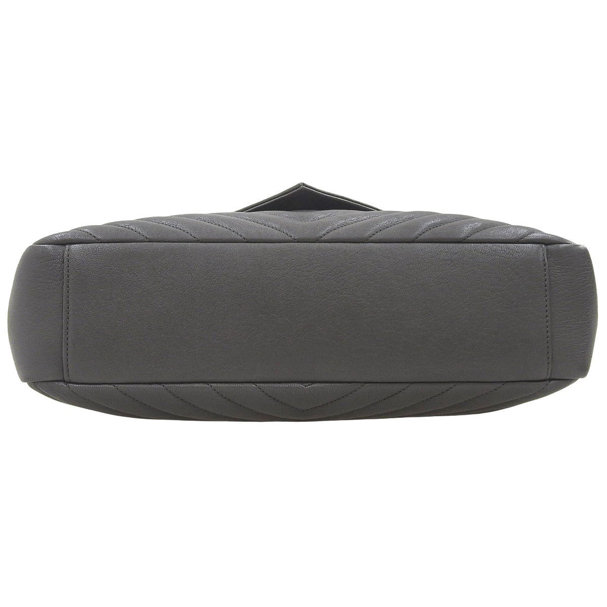 ワンハンドルバッグ レザー グレー 487212