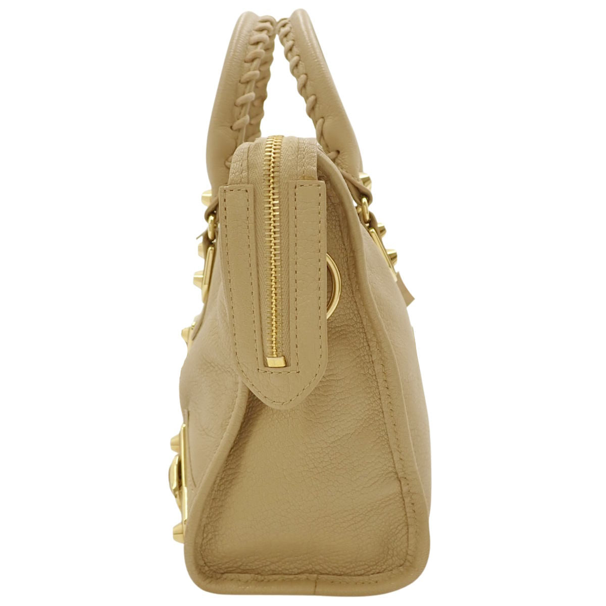 クラシックメタル エッジシティバッグ レザー ベージュ 432831 トートバッグ ショルダーバッグ 2way