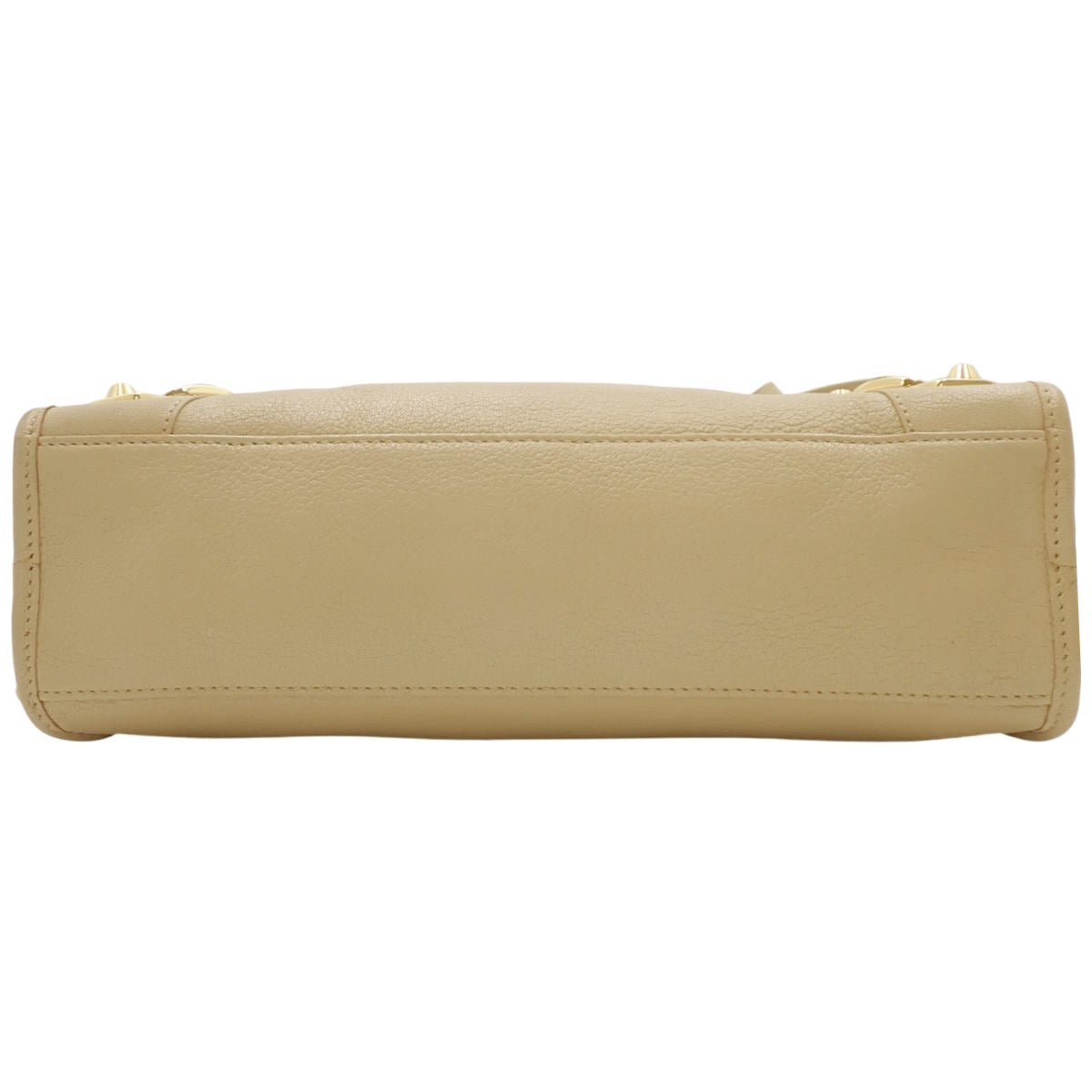 クラシックメタル エッジシティバッグ レザー ベージュ 432831 トートバッグ ショルダーバッグ 2way