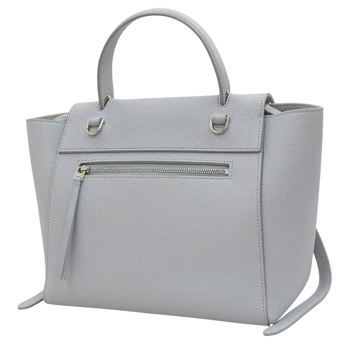 ベルトバッグ マイクロ レザー ライトブルー ライトグレー 189153