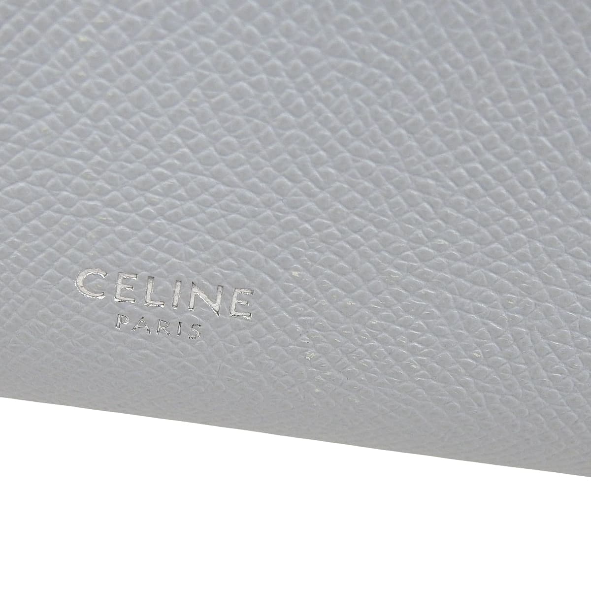 ベルトバッグ マイクロ レザー ライトブルー ライトグレー 189153