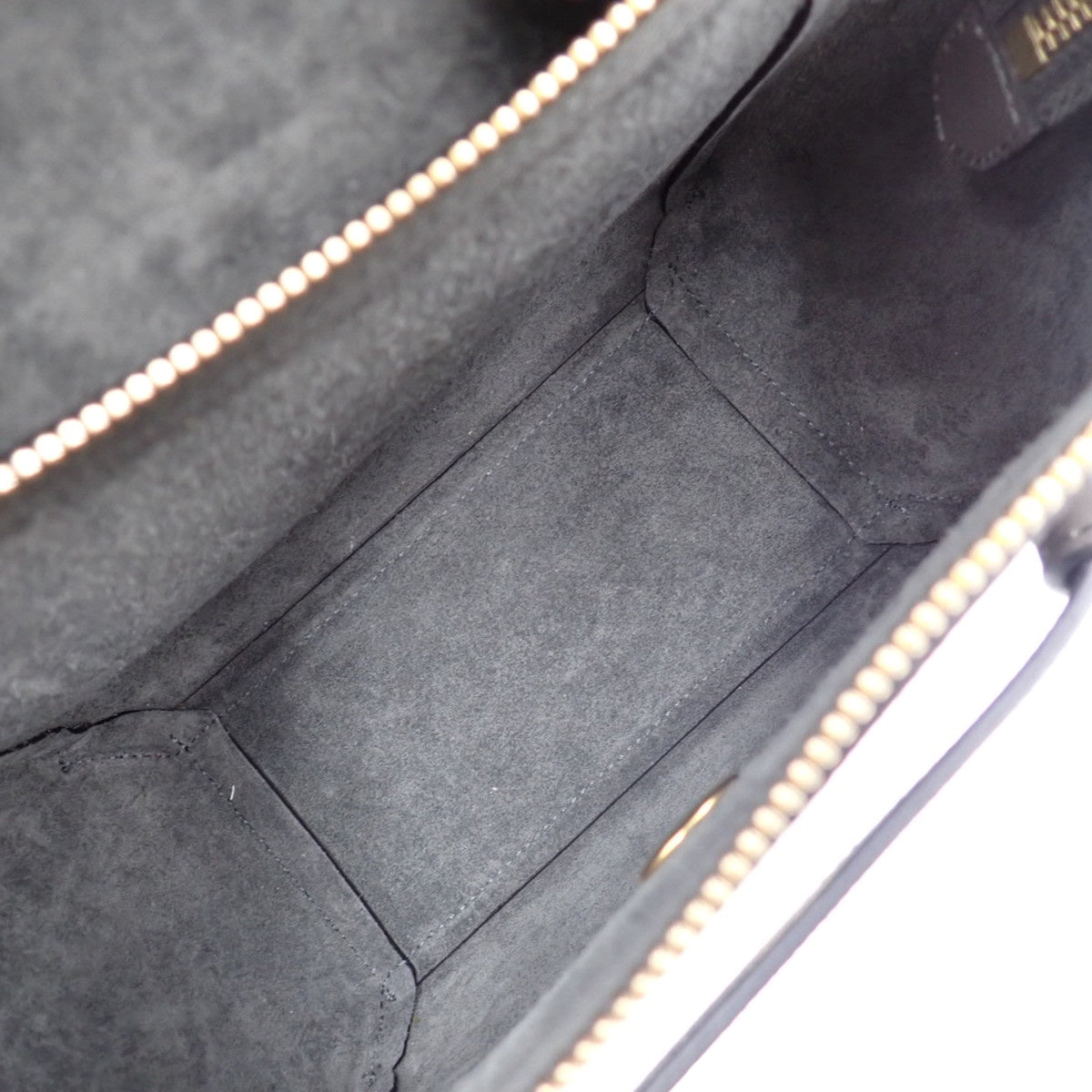 Nano Belt Bag 灰色粒面小牛皮腰包 189003ZVA