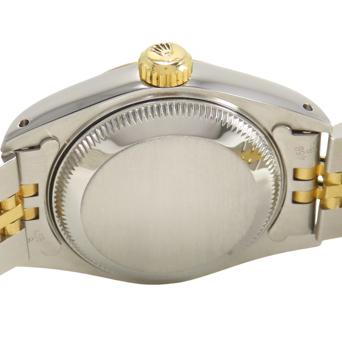 デイトジャスト 69173G YG/SS X番 レッドグラデーション 10PD ダイヤインデックス 自動巻き レディース