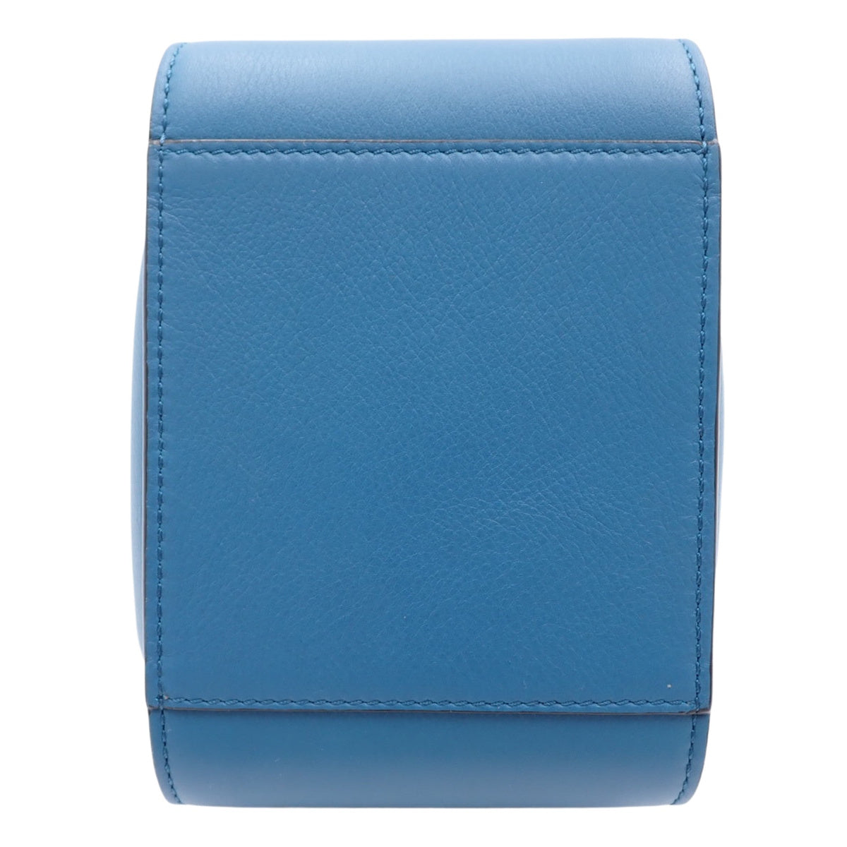 Hammock ハンモック ドローストリングバッグ ミニ レザー ラグーンブルー