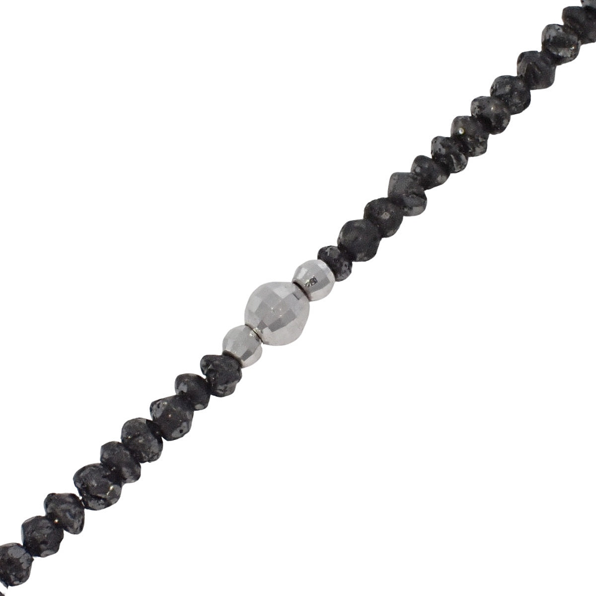 ブラックダイヤモンド ブレスレット ブラックダイヤモンド BD5.00 K18WG 1.9g